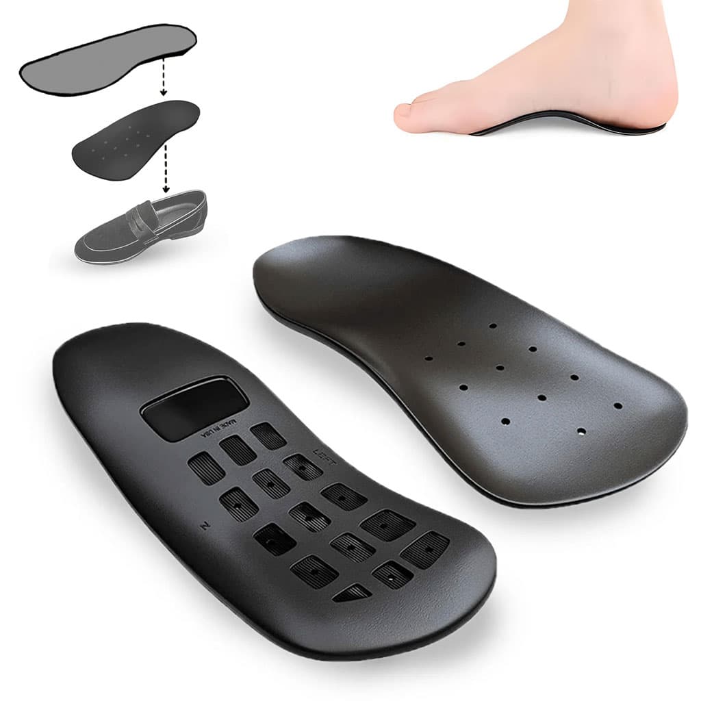 Natural Foot Orthotics Inserts pour fasciite plantaire – أفرشة أحذية للأقدام المسطحة - Soins et Beauté - صورة 1