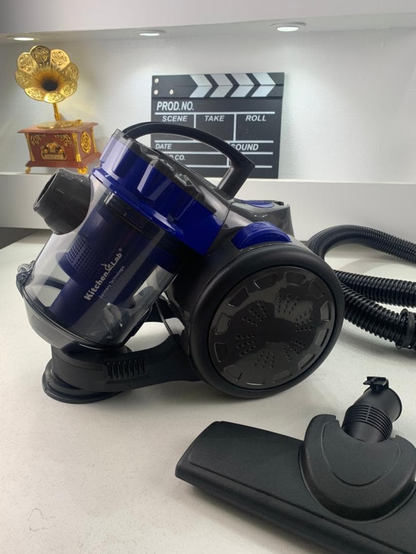 KitchenLab Aspirateur Sans Sac 4en1 Multi-Cyclonique 1400W – مكنسة كهربائية - Electroménager - صورة حقيقية 6