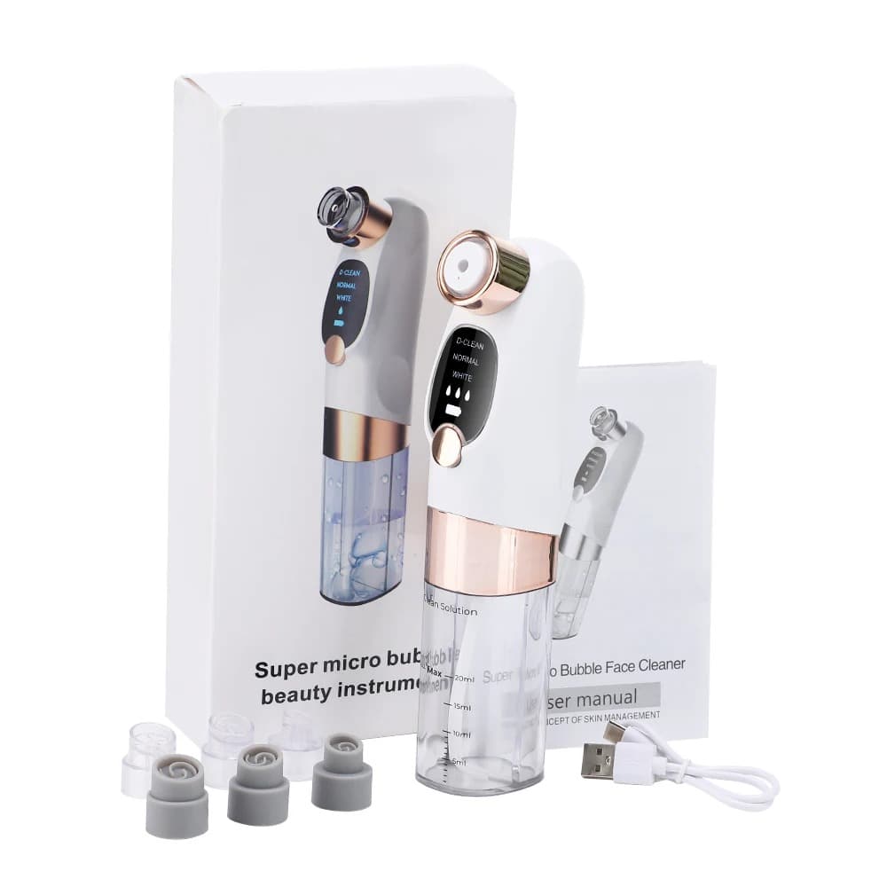 Aspirateur de Point Noirs avec 6 têtes d’aspiration et 3 modes – جهاز إزالة الرؤوس السوداء - Soins et Beauté - صورة 2