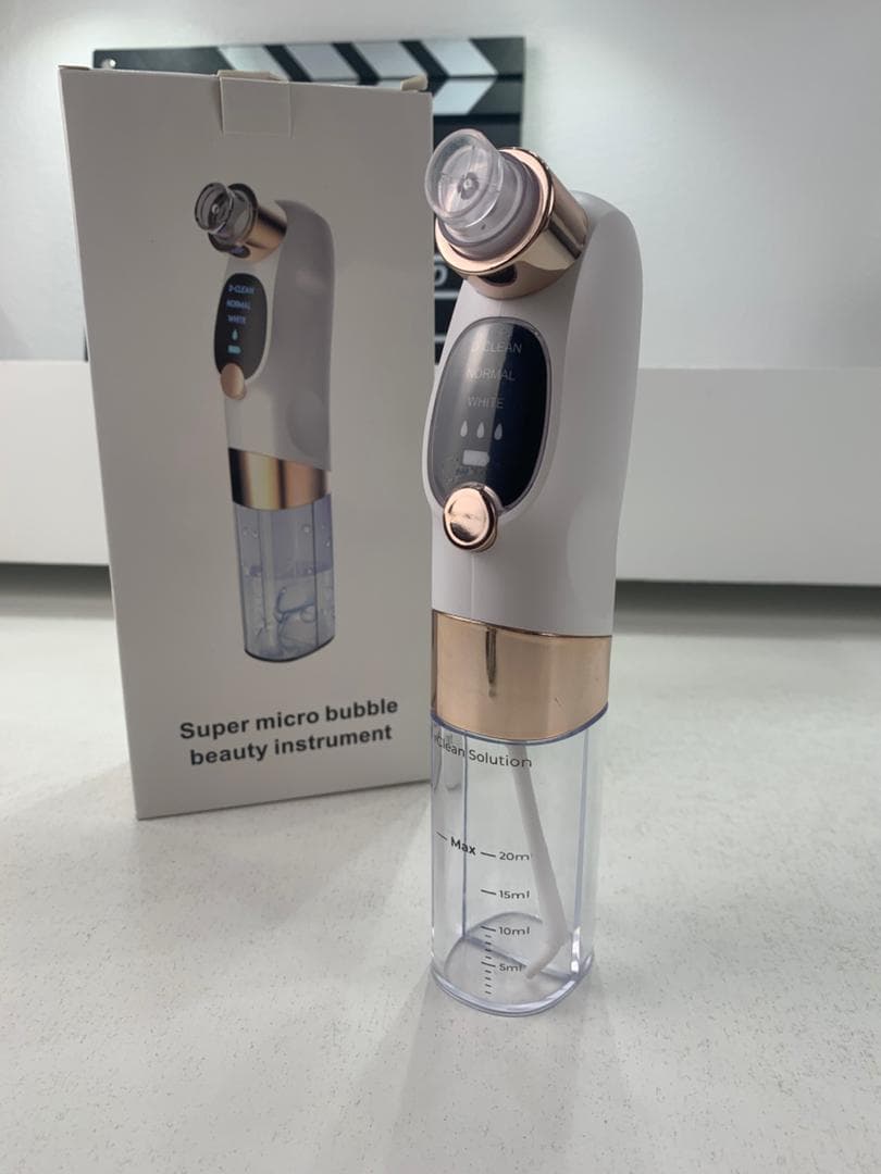 Aspirateur de Point Noirs avec 6 têtes d’aspiration et 3 modes – جهاز إزالة الرؤوس السوداء - Soins et Beauté - صورة حقيقية 7