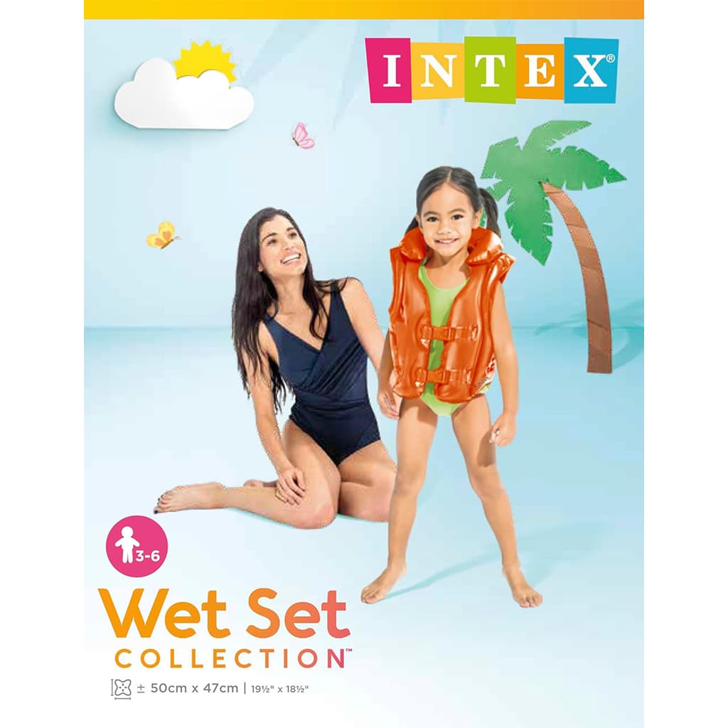 Gilet de natation Deluxe pour enfants INTEX 58671EU – سترة سباحة للأطفال - Vacance & Loisir - صورة 4