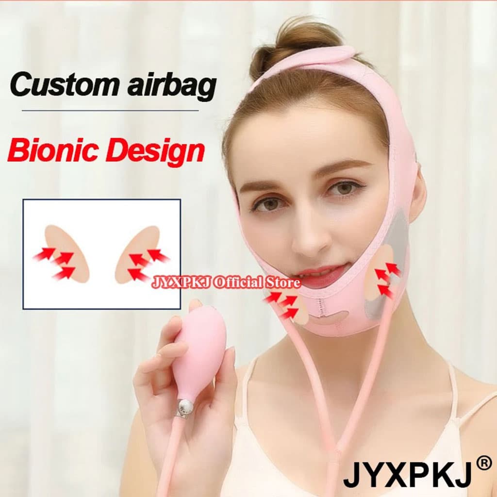 Ceinture amincissante pour visage pour réduire le double menton – قناع شد الوجه - Soins et Beauté - صورة 4