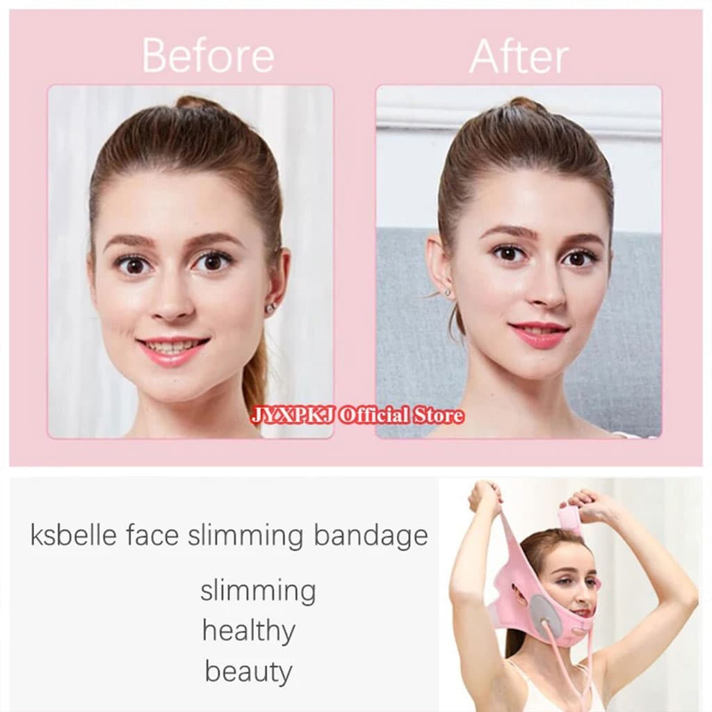 Ceinture amincissante pour visage pour réduire le double menton – قناع شد الوجه - Soins et Beauté - صورة 5