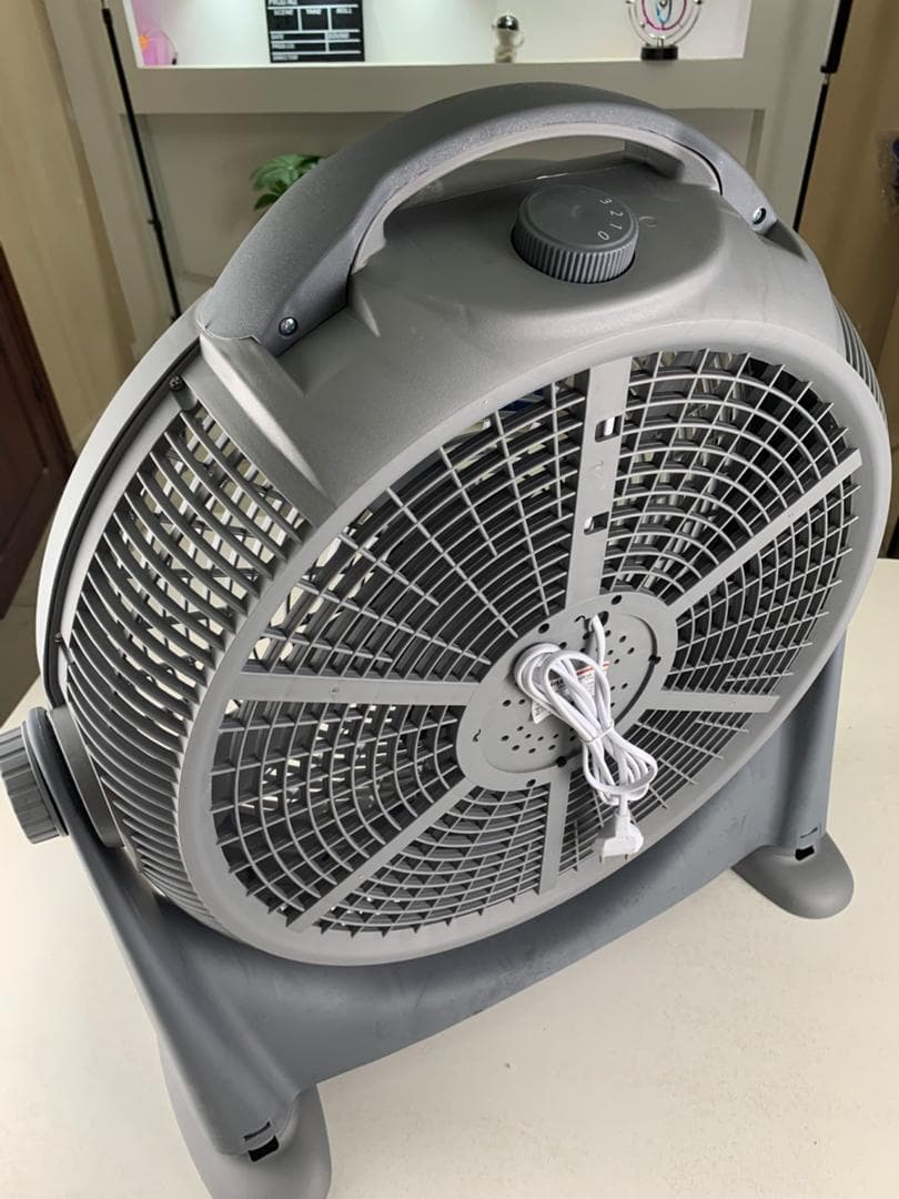 Ventilateur 3 Vitesses 20″ Rhinos Electronics 130W – مروحة حجم كبير - Electroménager - صورة حقيقية 6