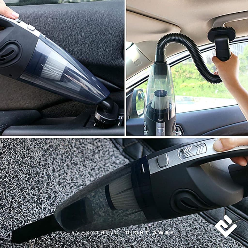 Aspirateur de voiture portable sans fil Puissance d’aspiration élevée 120W – مكنسة كهربائية لاسلكية - Accessoires Auto/Moto - صورة 4