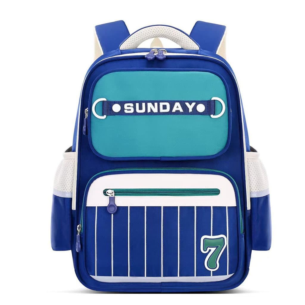 Sac à Dos Scolaire pour Enfants SUNDAY Bleu – حقيبة ظهر مدرسية للأطفال أزرق - Sac à dos et Mode - صورة 1