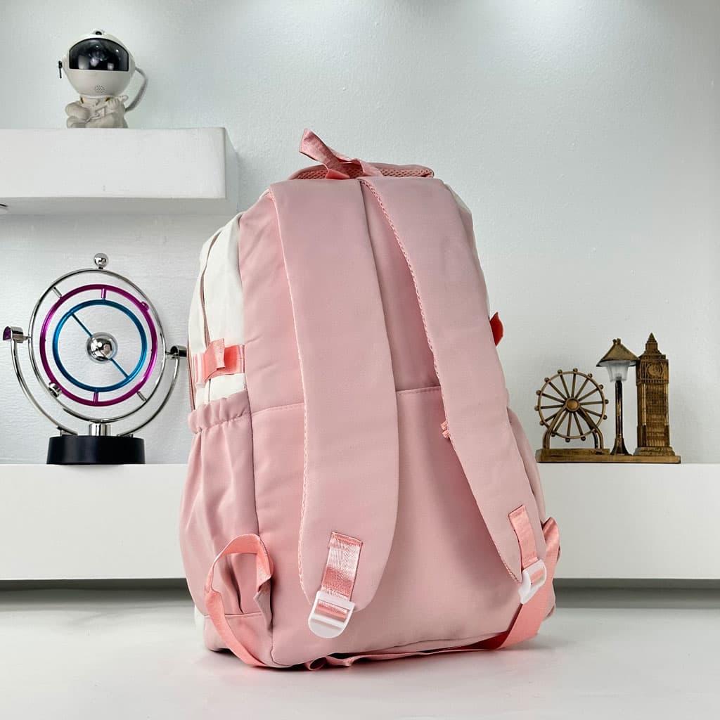 Sacs à dos d’école Style Décontracté Milkshake Rose – حقيبة ظهر مدرسية وردي - Sac à dos et Mode - صورة حقيقية 7