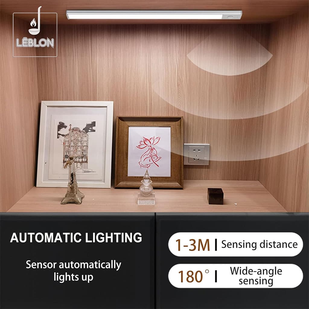Lampe LED Rechargeable avec Détecteur De Mouvement Intérieur 3 Modes HY-2012 – مصباح مناطق ضيقة بعدة أوضاع - Maison - صورة 7