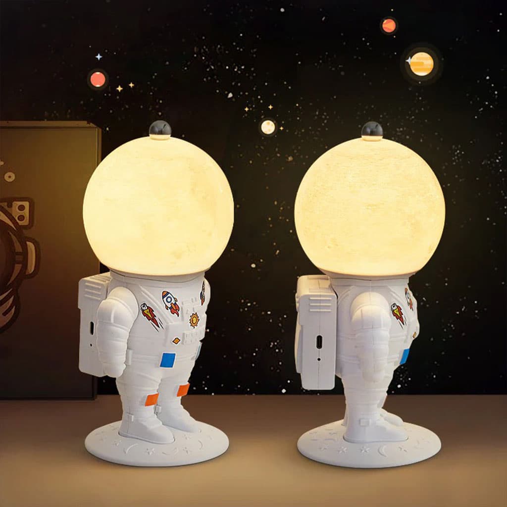 Lampe Astronaute lunaire avec télécommande et LED 16 couleurs – مصباح رجل الفضاء - Électronique - صورة 1
