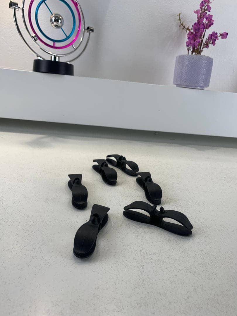 Support Enrouleur de Câble 6Pcs Facile à Installer – مثبت ومنظم كابلات - Divers - صورة حقيقية 10