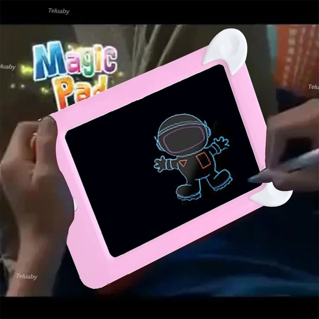 Magic Pad Tablette Graphique Lumineuse pour Enfants – لوحة رسم للأطفال - Jouet & Gaming - صورة 3