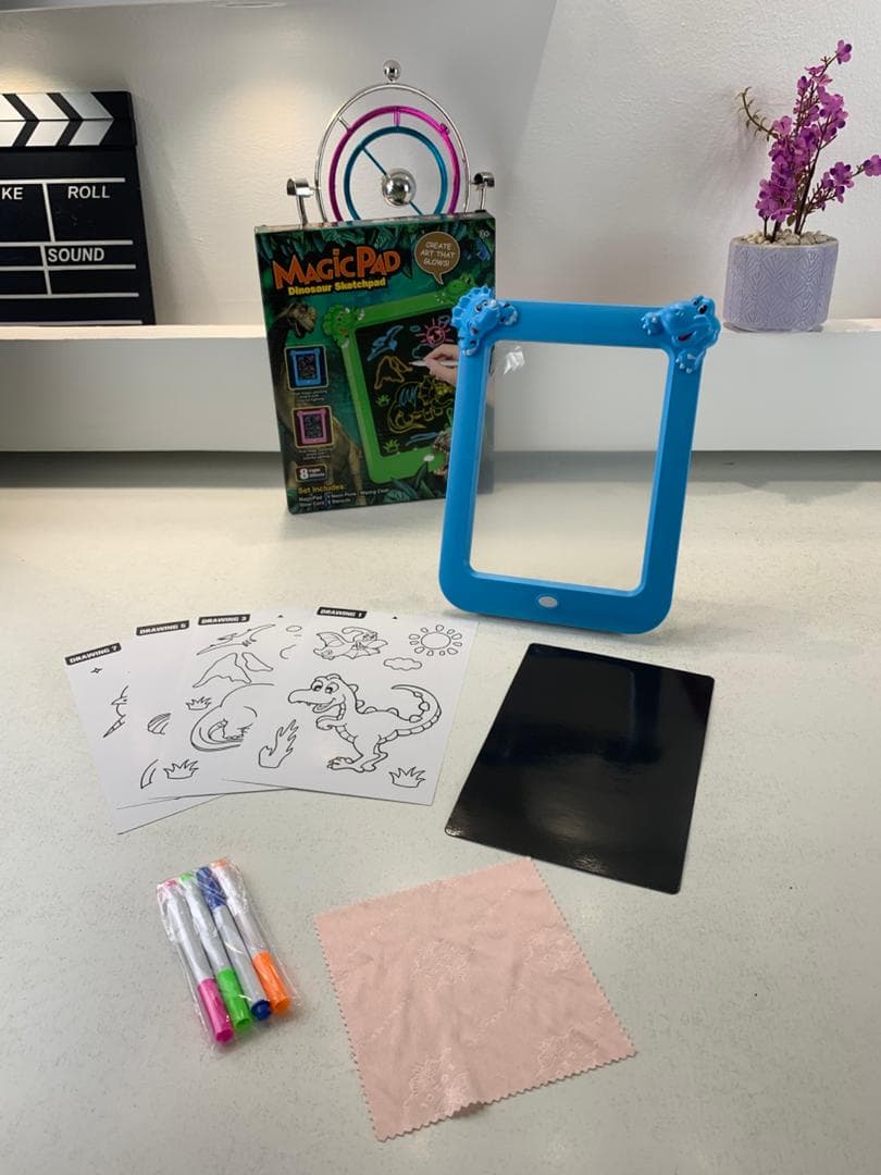 Magic Pad Tablette Graphique Lumineuse pour Enfants – لوحة رسم للأطفال - Jouet & Gaming - صورة حقيقية 8