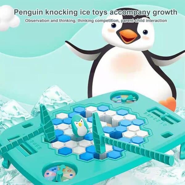 Jeu de sauvetage pingouin sur glace très amusant en famille – لعبة كسر الأرضية - Jouet & Gaming - صورة 6