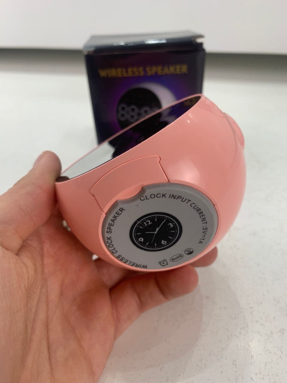 Haut Parleur Bluetooth et Réveil de bureau à LED numérique – مكبر صوت ومنبه إلكتروني - Électronique - صورة حقيقية 9
