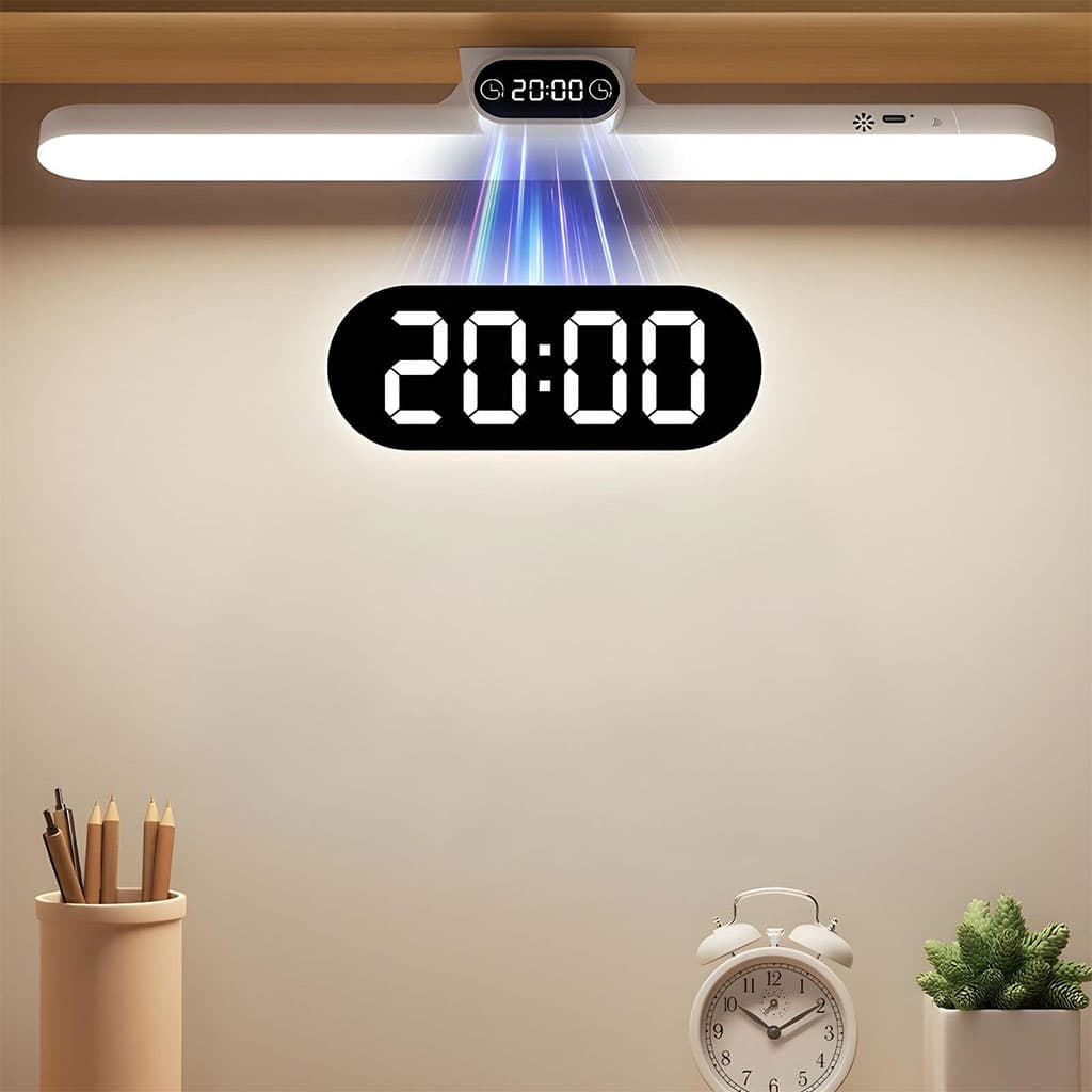 Barre lumineuse LED rechargeable tactile avec 3 modes de couleurs et minuterie GM – مصباح مغناطيسي قابل للتثبيت في عدة أماكن - Électronique - صورة 2