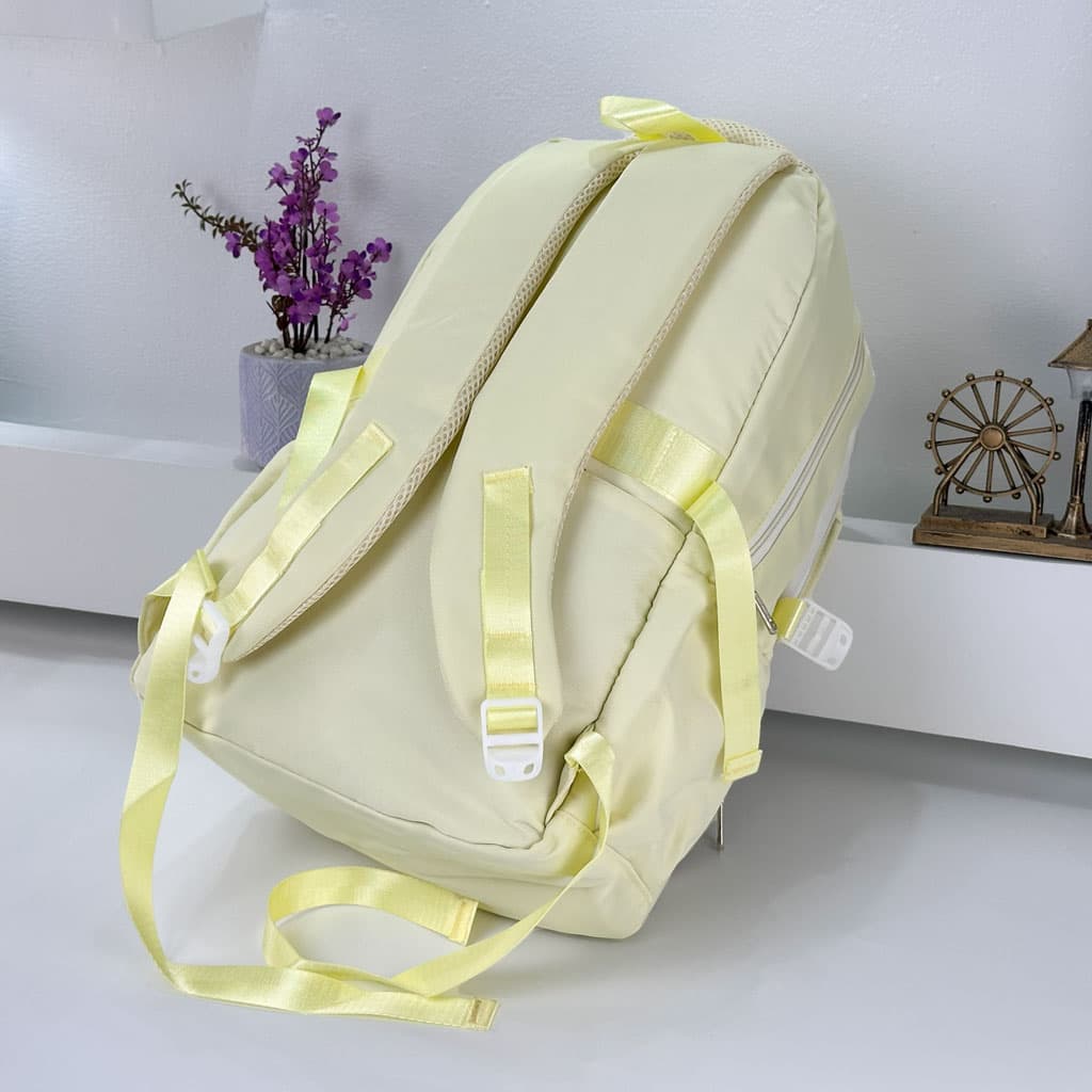 Sac à Dos Scolaire pour Enfants Style Kawaii BoShiKai Jaune – حقيبة ظهر مدرسية للأطفال أصفر - Sac à dos et Mode - صورة حقيقية 6