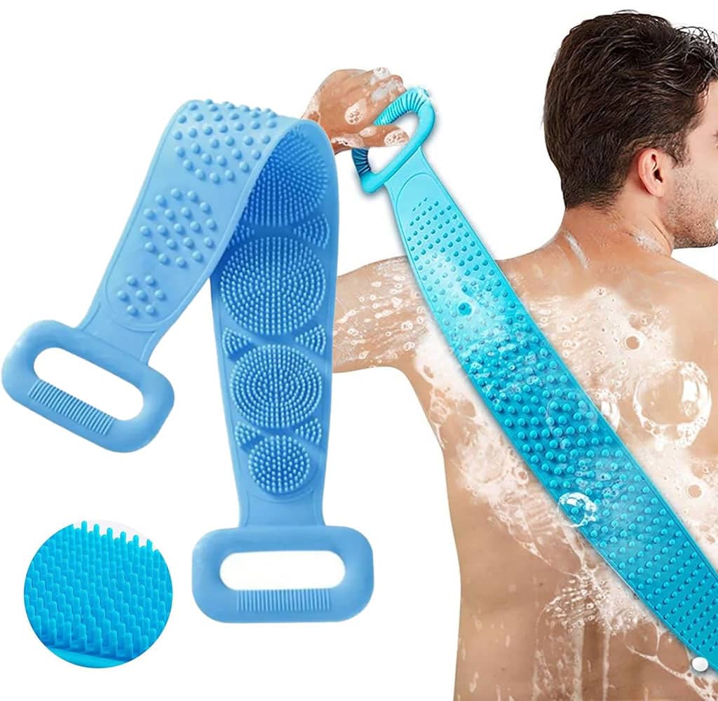 Brosse de Bain en Silicone pour Nettoyer le Corps – فرشاة الإستحمام من السيليكون