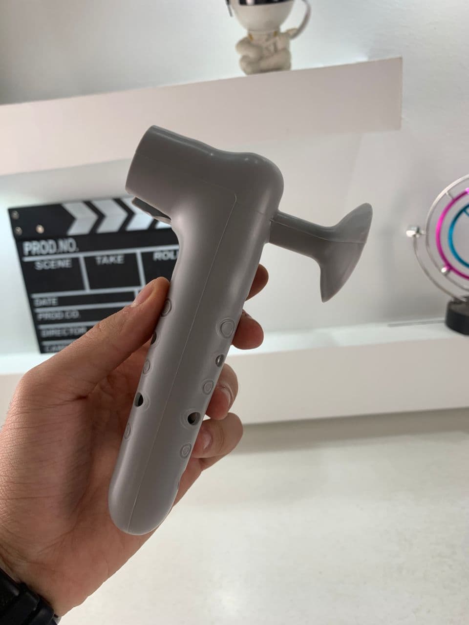 Poignée de porte en silicone avec ventouse pour absorber le choc 1Pcs – مقبض من سيليكون لحماية الحائط - Maison - صورة حقيقية 9
