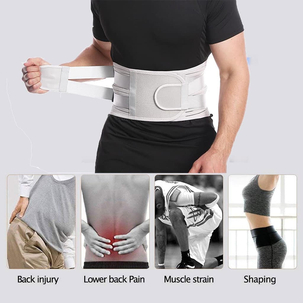 Sibote Ceinture de Soutien Lombaire Réglable ST-7335 – حزام شد الظهر - Sport - صورة 7