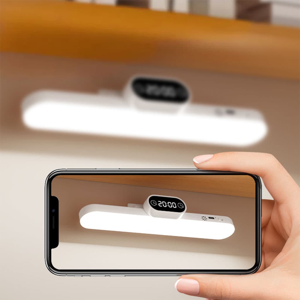 Barre lumineuse LED rechargeable tactile avec 3 modes de couleurs et minuterie PM – مصباح مغناطيسي قابل للتثبيت في عدة أماكن - Maison - صورة 3