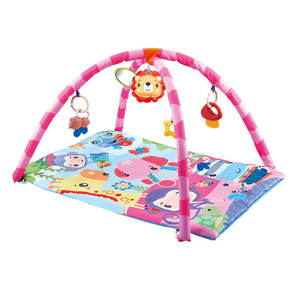 Tapis D’Eveil Animaux pour Bébé avec Miroir – بساط الألعاب لرضيع - Maternité - صورة 1