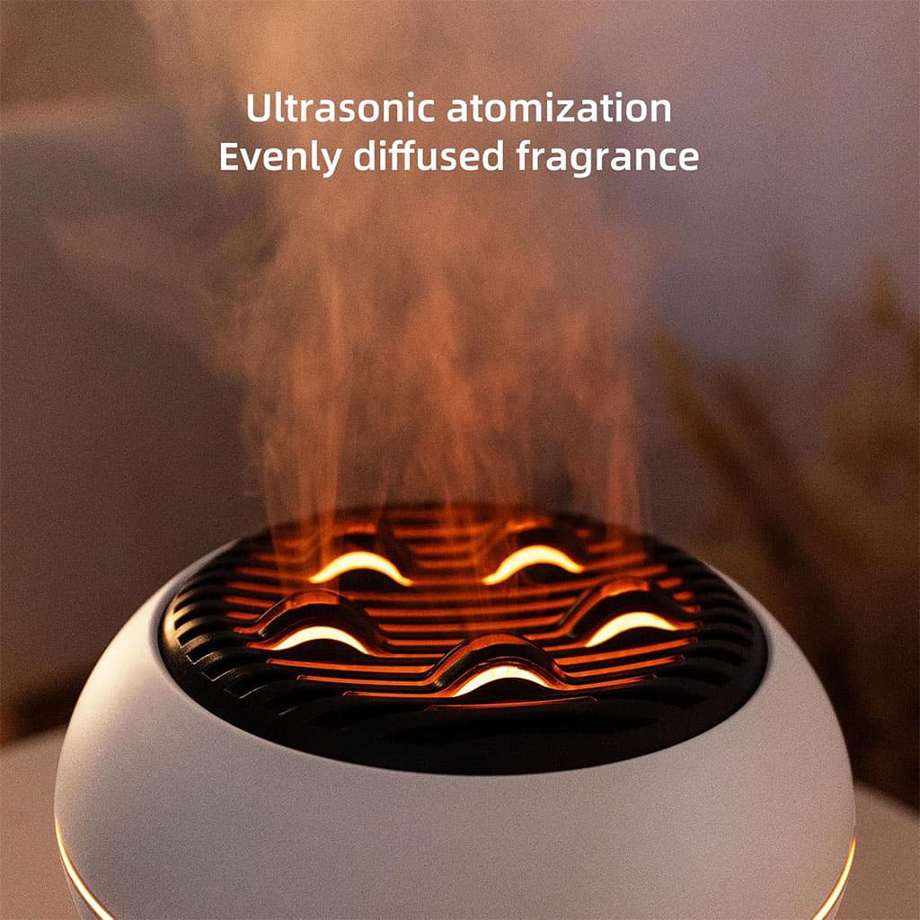 Diffuseur d’huiles essentielles ultrasonique 350 ml avec télécommande et lumières – جهاز تعطير الجو - Électronique - صورة 2
