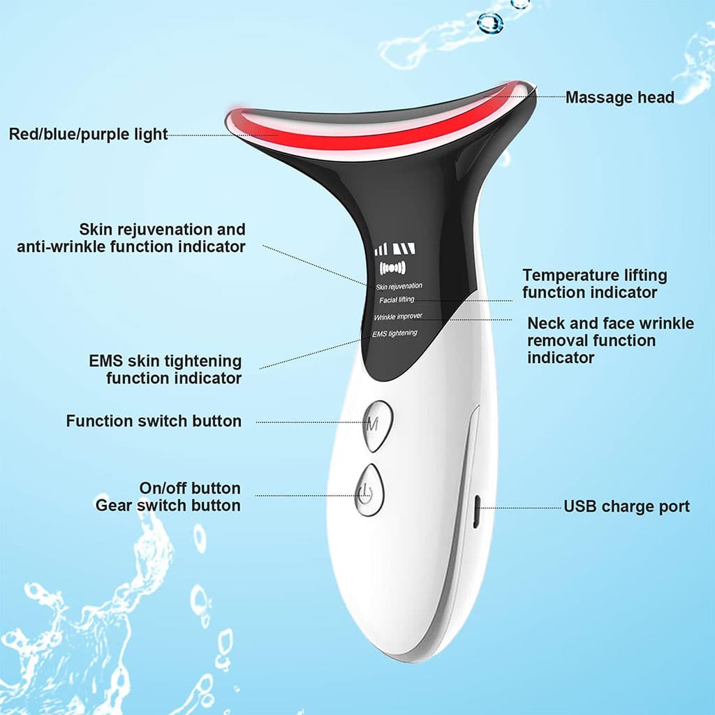 STARICARE Appareil Anti Rides Ultrasonique pour Visage – جهاز مضاد للتجاعيد - Soins et Beauté - صورة 2
