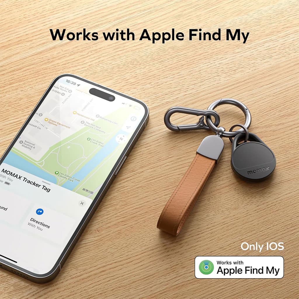 MOMAX Smart Tag Tracker Fonctionne avec l’application Apple Find My – جهاز تعقب ذكي - Électronique - صورة 4