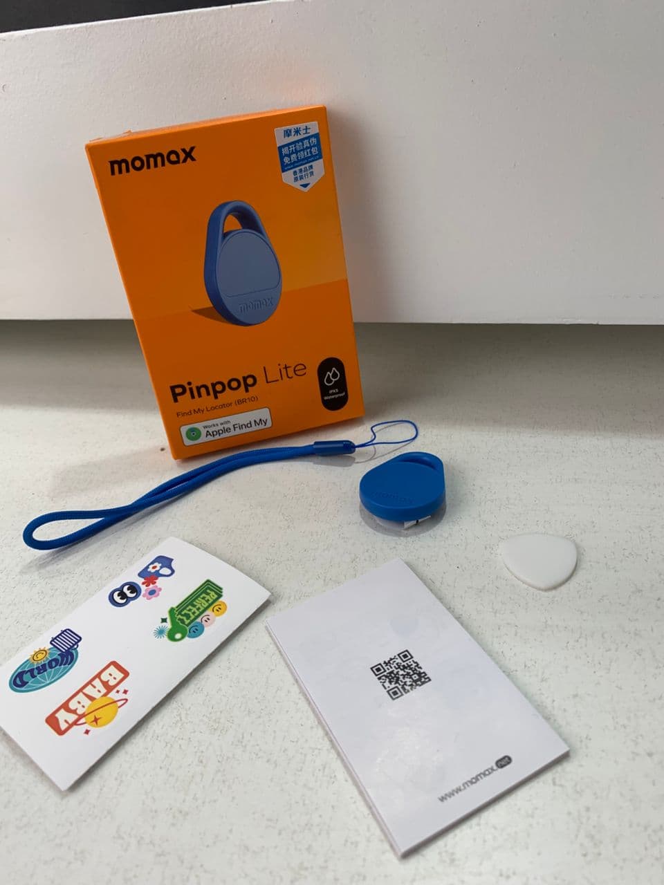 MOMAX Smart Tag Tracker Fonctionne avec l’application Apple Find My – جهاز تعقب ذكي - Électronique - صورة حقيقية 7