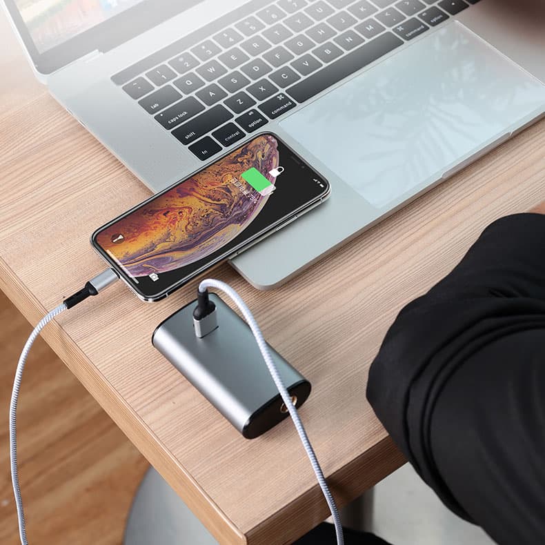 Écouteurs Sans Fil VALDUS A13 TWS 3EN1 avec Boîtier de Charge 1000mAh et Allume Ci-gare Intégré- سماعة لاسلكية وباور بانك مع مشعل - Électronique - صورة 2