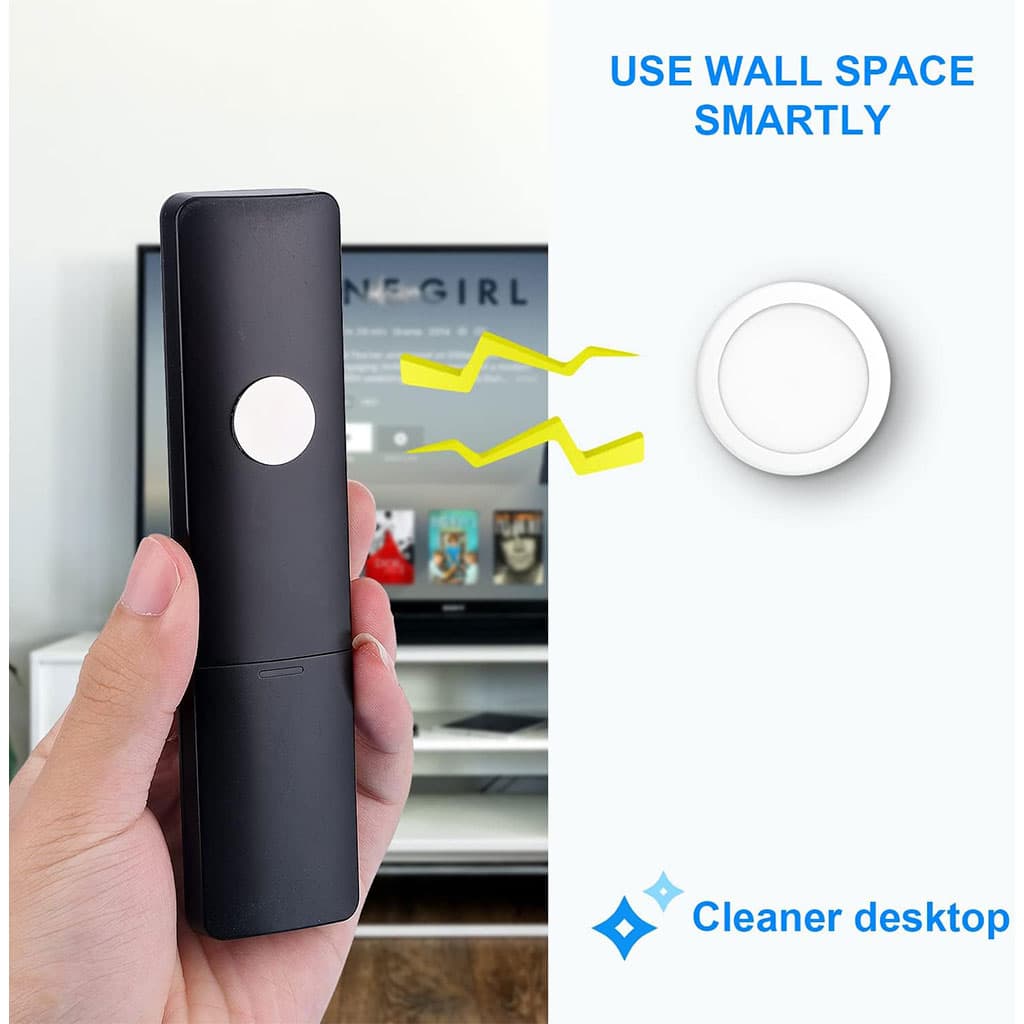 Support mural magnétique pour télécommande et Accessoires 6Pcs – حامل أكسسوارات مغناطيسي - Divers - صورة 6