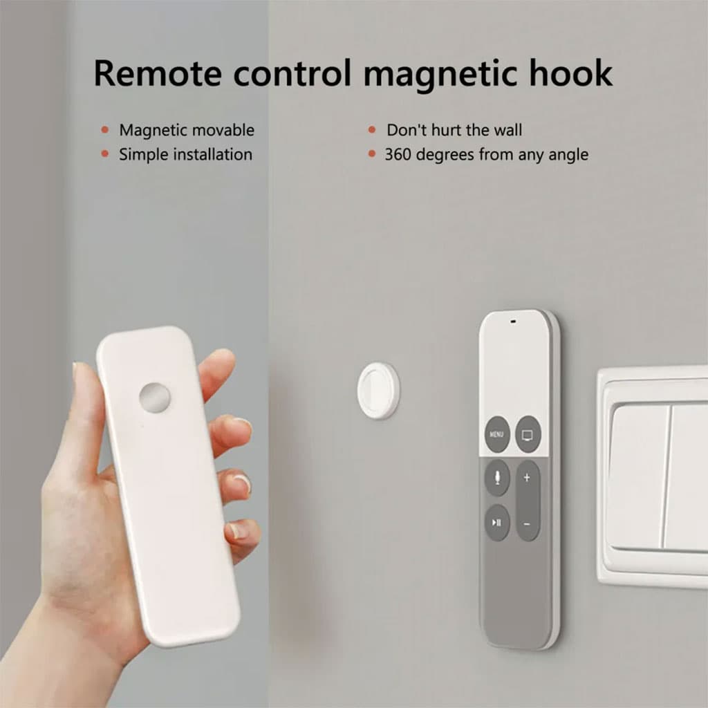 Support mural magnétique pour télécommande et Accessoires 6Pcs – حامل أكسسوارات مغناطيسي - Divers - صورة 7