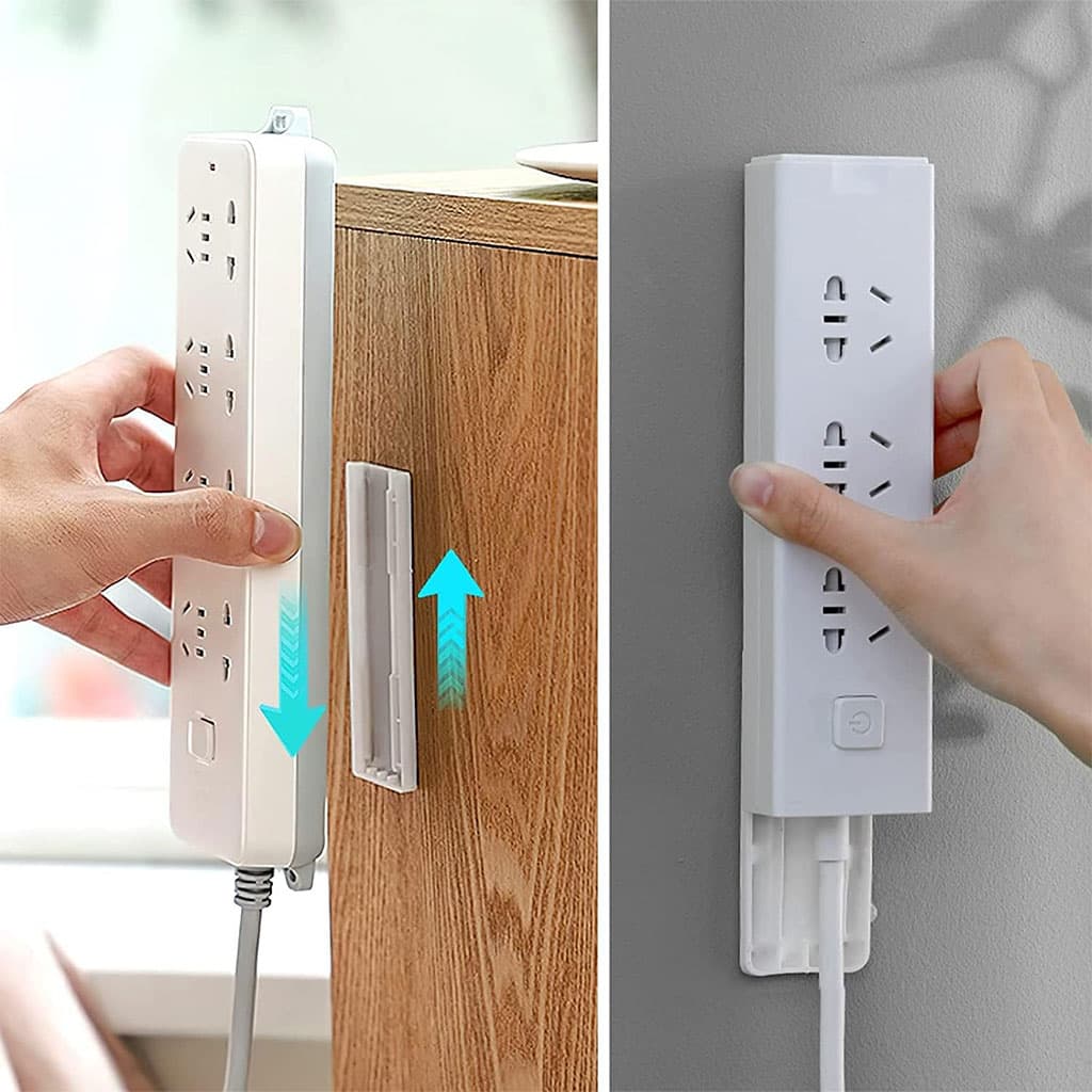 Ensemble de Support Mural sans Poinçon Auto-Adhésif 4PCS - Divers - صورة 3