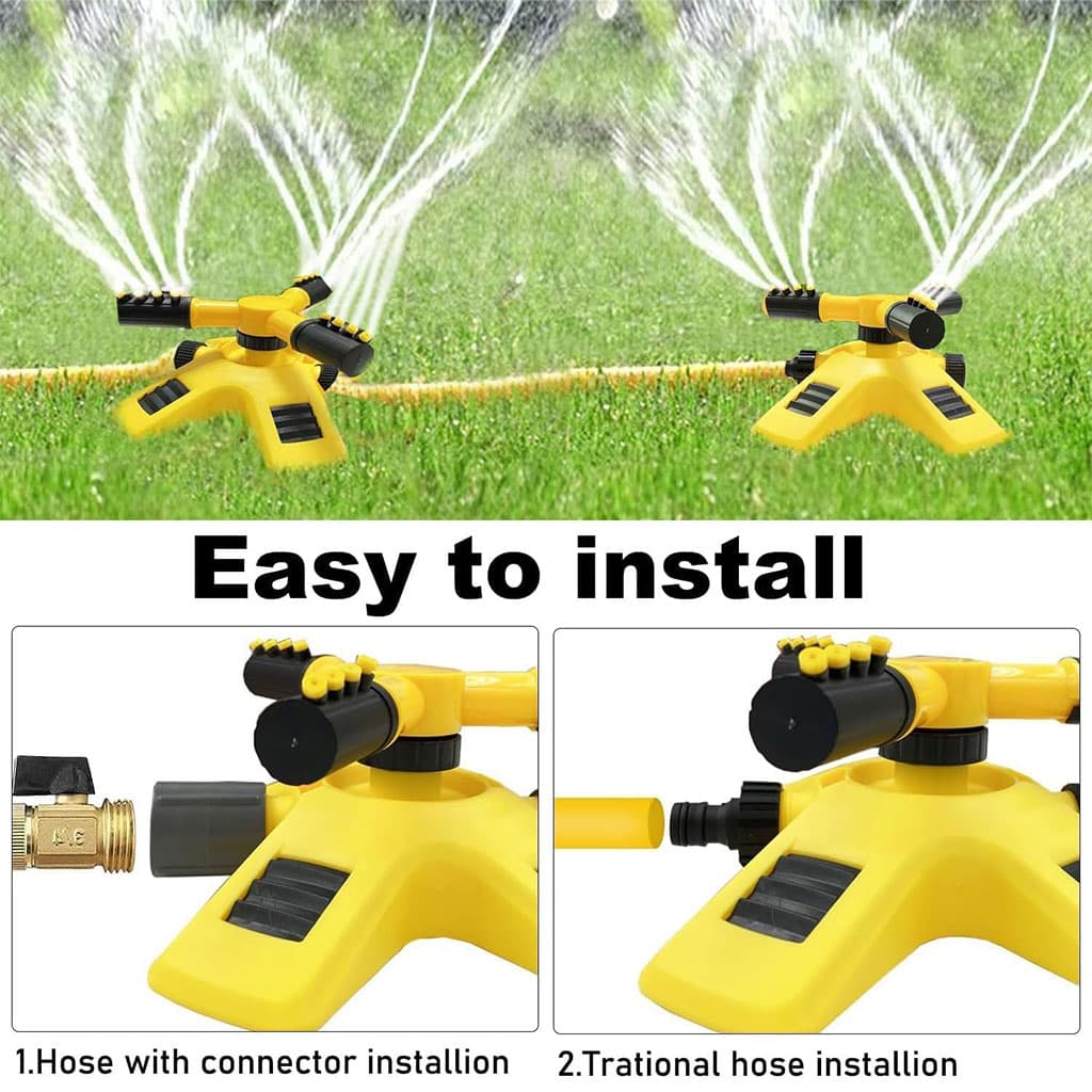 Arroseur Rotatif pour Jardins Rotation à 360° avec Deux Modes d’arrosage – أداة رش الحدائق - Outillage et Bricolage - صورة 5