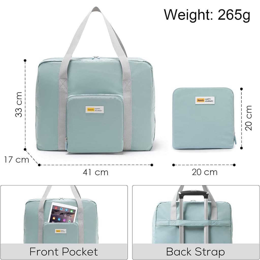 Grand sac de voyage pliable 23 L avec Sangle Valise – حقيبة كبيرة الحجم قابلة للطي - Sac à dos et Mode - صورة 6