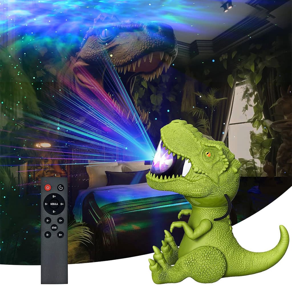 Dinosaure Projecteur Galaxie et Haut Parleur avec Télécommande – جهاز عرض نجوم ومكبر صوت - Électronique - صورة 3