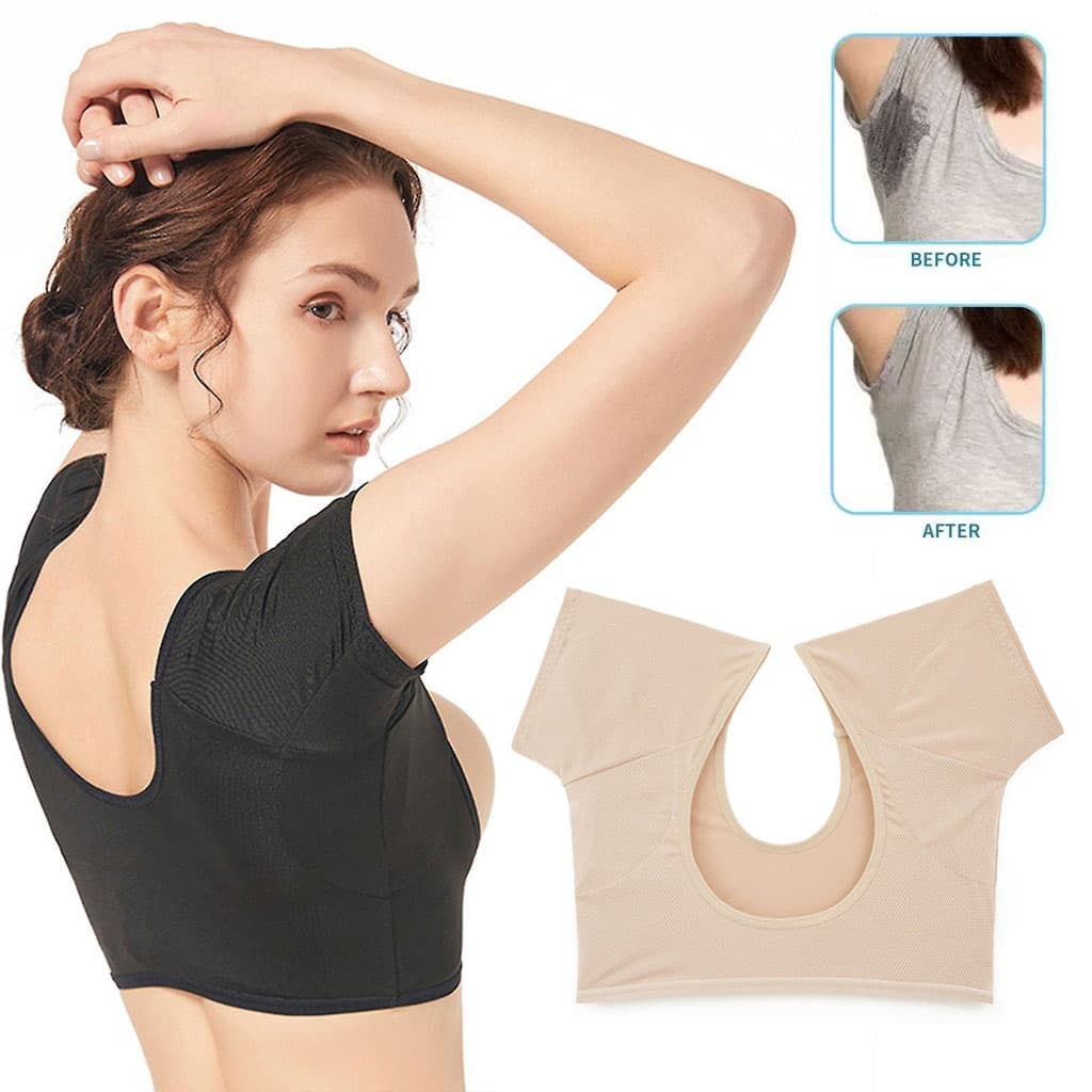 Coussinets de sudation en forme de t-shirt Réutilisables et lavables Pour les aisselles - Divers - صورة 1