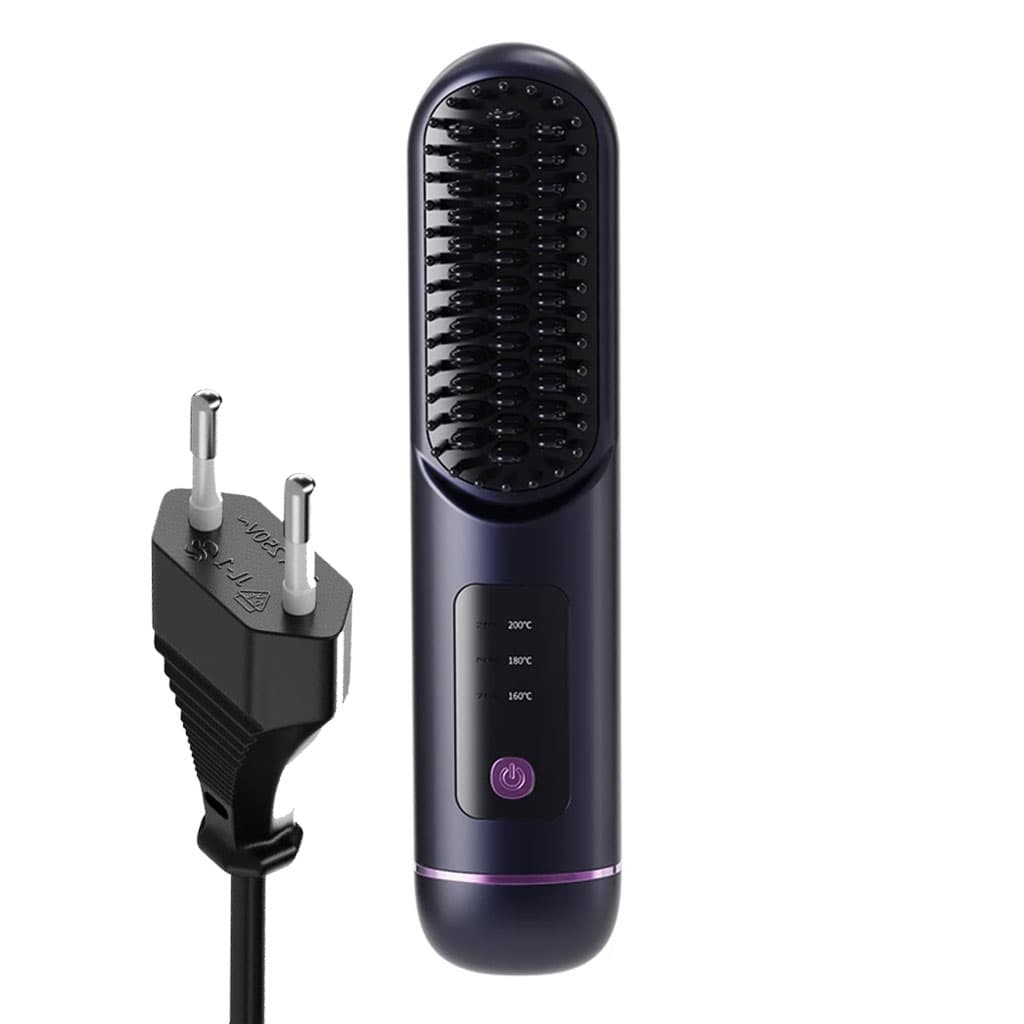 Brosse Lissante et Bouclante Électrique YX-228 – فرشاة تسريح الشعر - Soins et Beauté - صورة 5