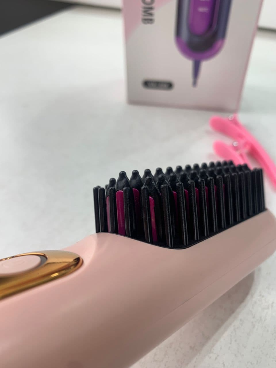 Brosse Lissante et Bouclante Électrique YX-228 – فرشاة تسريح الشعر - Soins et Beauté - صورة حقيقية 8