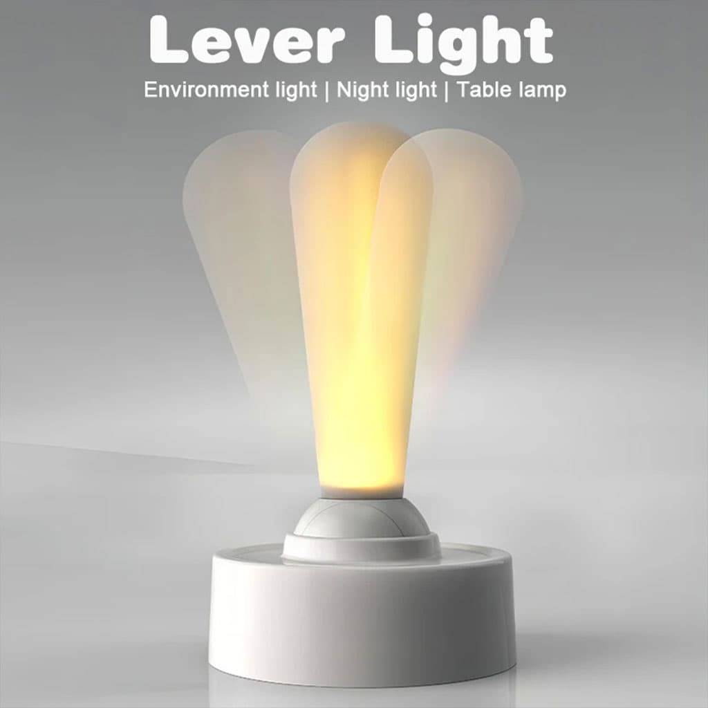 Veilleuse LED à Levier avec Interrupteur à bascule Rechargeable – مصباح غرف نوم قابل للشحن - Électronique - صورة 5