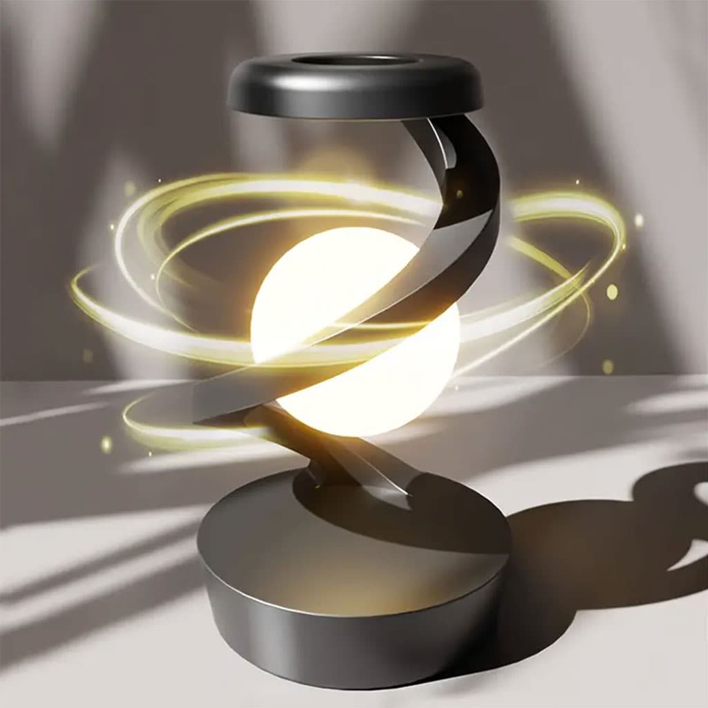Lampe de Chevet en Spirale Design Moderne Lumière RGB – مصباح لاسلكي بأضواء متغيرة - Électronique - صورة 5