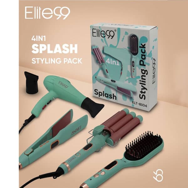 Elite99 Styling 4en1 Pack Ultime pour des Cheveux Parfaits – مجموعة العناية بالشعر 4في1 - Soins et Beauté - صورة 5
