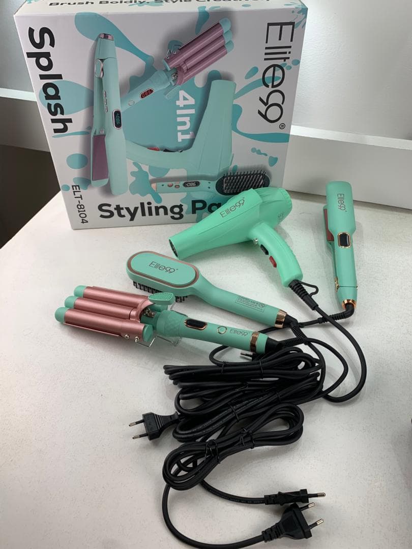 Elite99 Styling 4en1 Pack Ultime pour des Cheveux Parfaits – مجموعة العناية بالشعر 4في1 - Soins et Beauté - صورة حقيقية 9