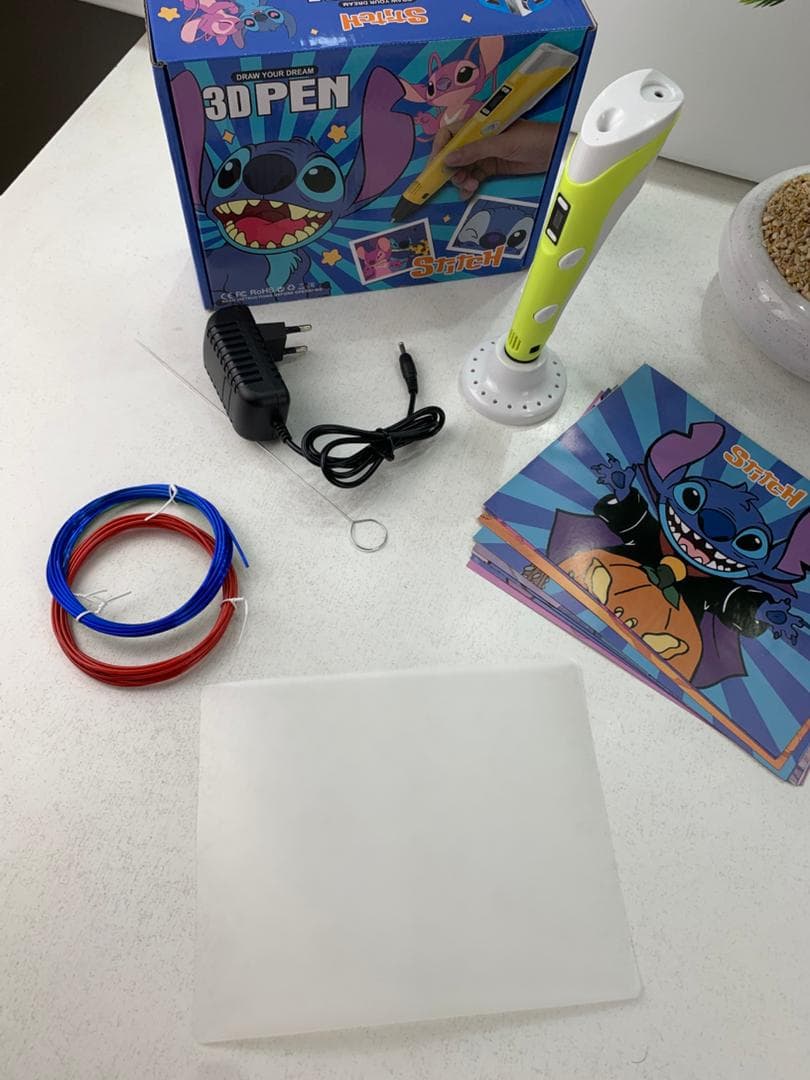 Stylo 3D Graffiti pour Enfants avec Recharges de Filament – قلم رسم ثلاثي الأبعاد للأطفال - Jouet & Gaming - صورة حقيقية 9