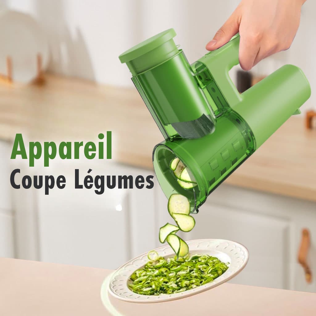 Trancheuse à électrique multifonctionnelle pour légumes et fruits – جهاز تقطيع الخضر والفواكه - Cuisine - صورة 1