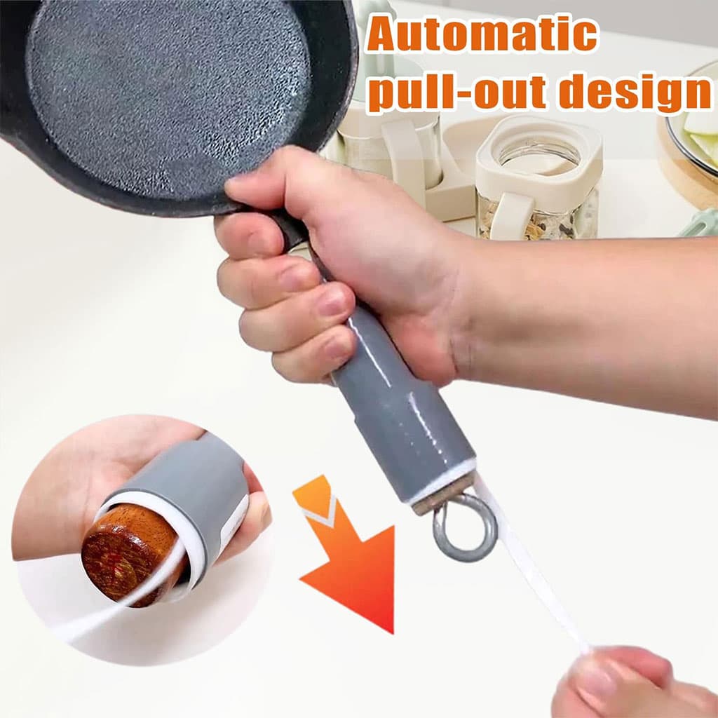 Couvercle de poignée de casserole 3PCS en silicone résistant à la chaleur – غطاء مقبض المقلاة مضاد للحرارة - Cuisine - صورة 1