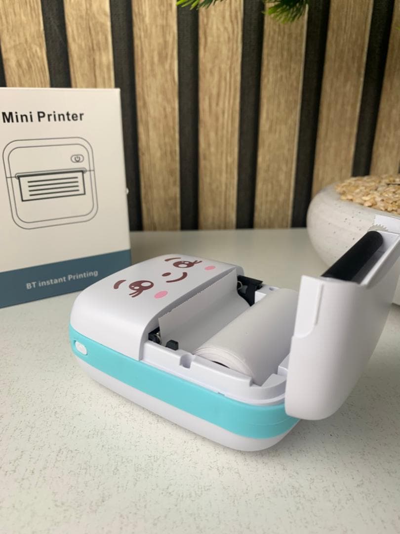 Mini imprimante Thermique Bluetooth sans Fil pour Smartphone – طابعة حرارية لاسلكية - Électronique - صورة حقيقية 9