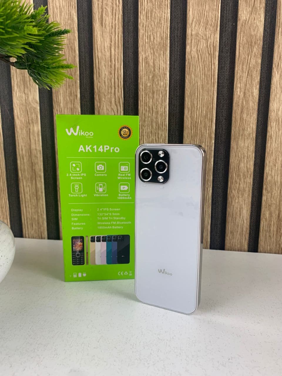 Téléphone Portable Wikoo AK14 Pro Triple SIM – هاتف نقال - Électronique - صورة حقيقية 3