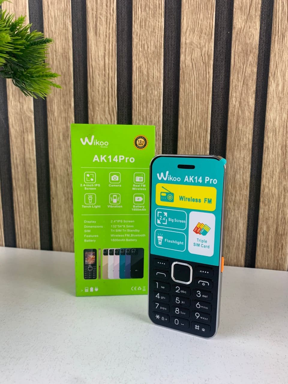 Téléphone Portable Wikoo AK14 Pro Triple SIM – هاتف نقال - Électronique - صورة حقيقية 5