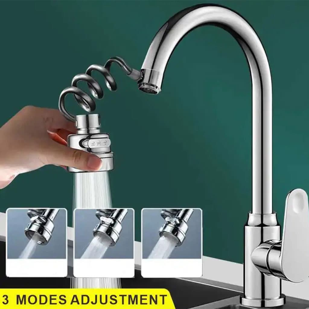 Pulvérisateur d’évier de cuisine à économie d’eau avec tuyau extensible – مرش مياه قابل للتمدد - Outillage et Bricolage - صورة 3